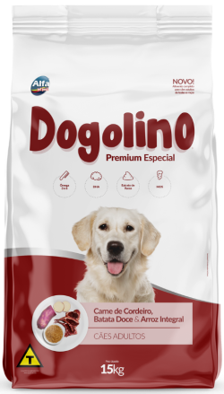 Dogolino Cordeiro, Batata Doce & Arroz Integral